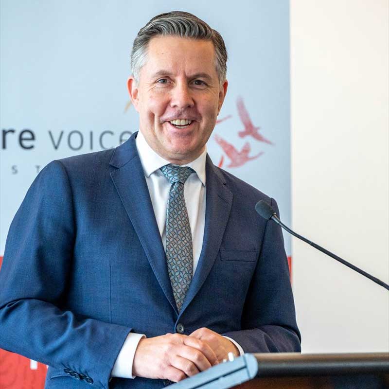 Hon Mark Butler MP, Minister for Health and Ageing and Minister for Disability and the National Disability Insurance Scheme, speaking